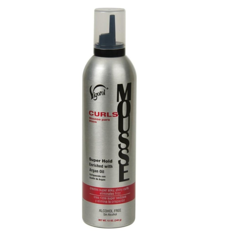 Vigorol Mousse Para Rizos Super Hold 12 Oz