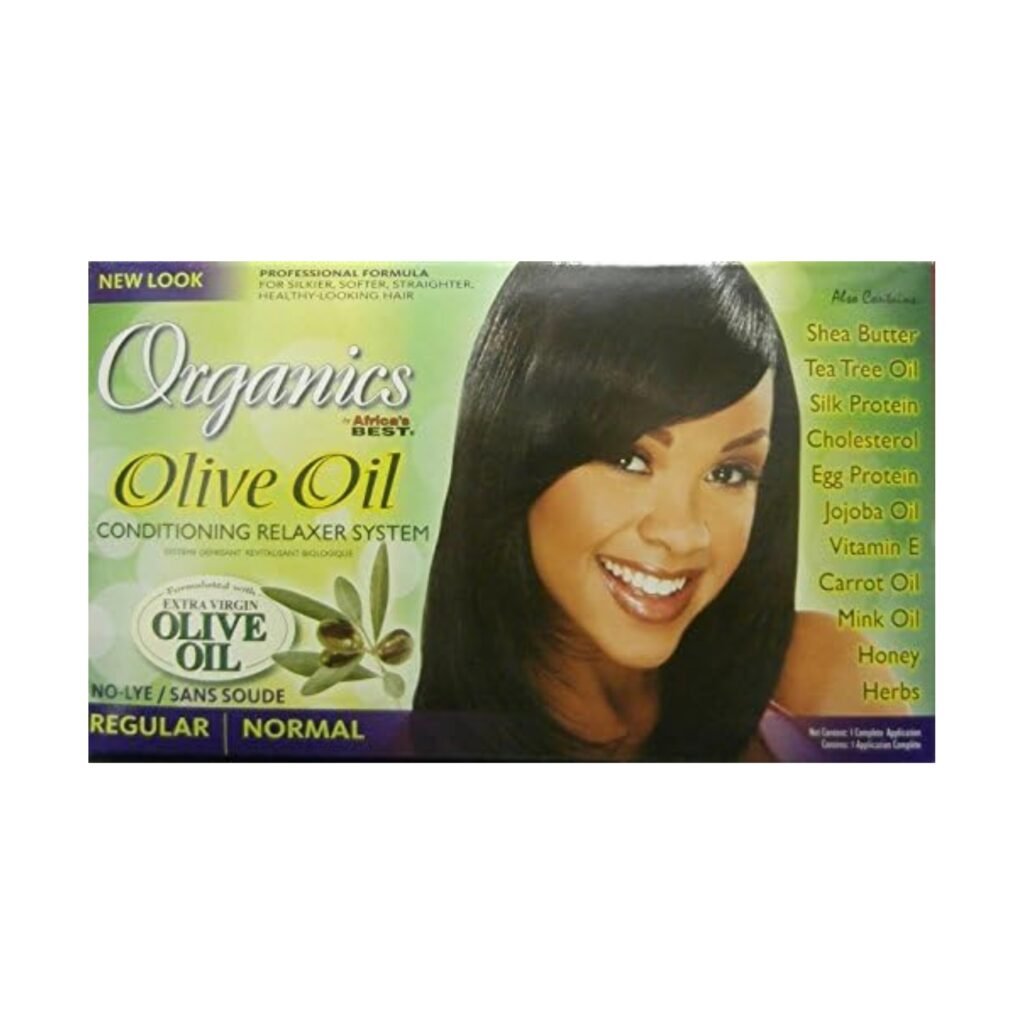 Africas Best Originals Kit Alisador Olive Oil Regular 1 Kit