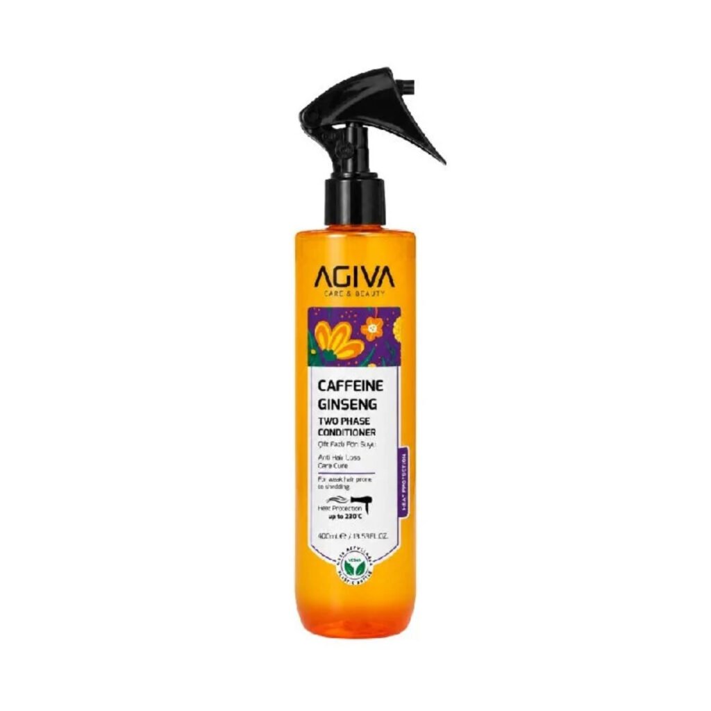 Agiva Acondicionador Sin Enjuague Anticaida Cafeina Y Gingseng 400 Ml