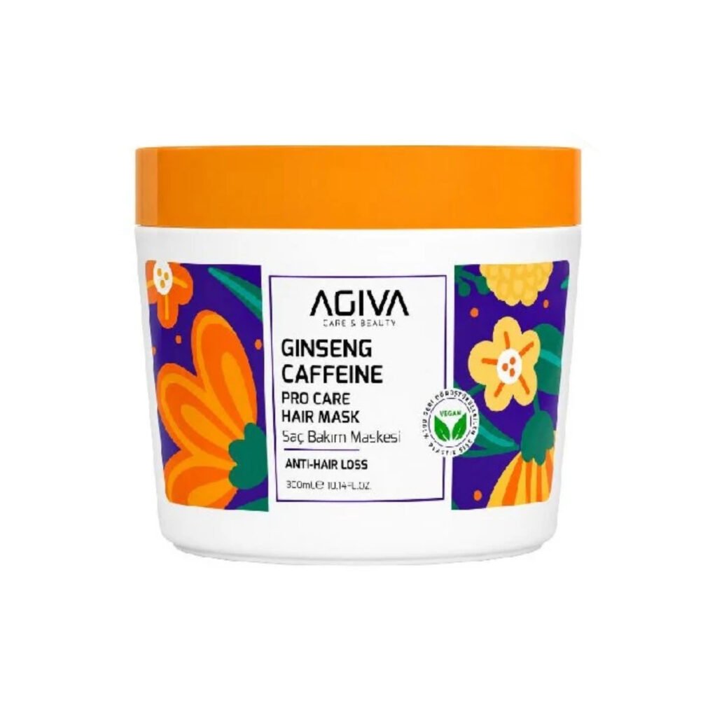 Agiva Mascarilla Anticaida Cafeína Y Ginseng 300 Ml