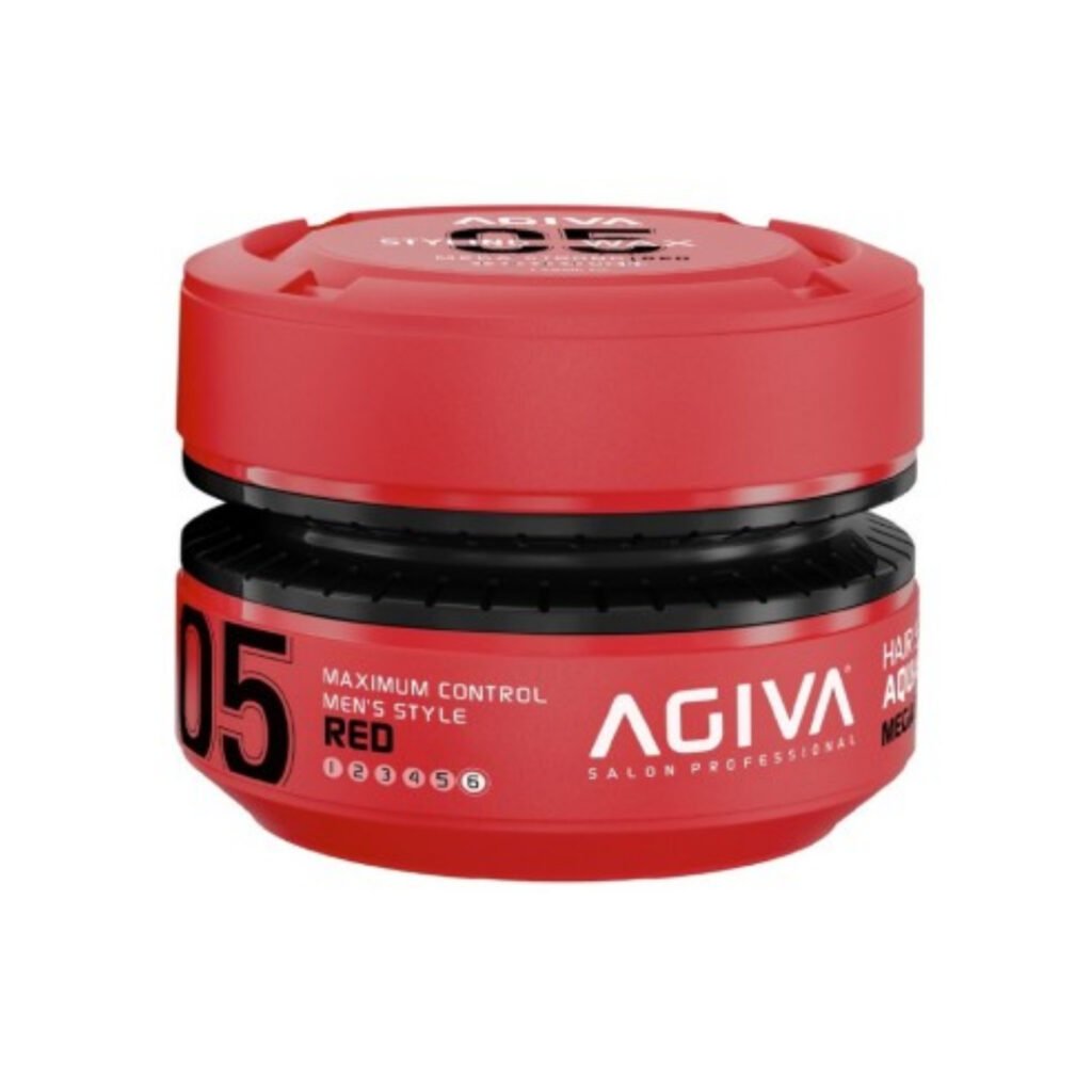 Agiva Cera De Peinar Aqua Wax Mega Strong 05 Red 175 Ml
