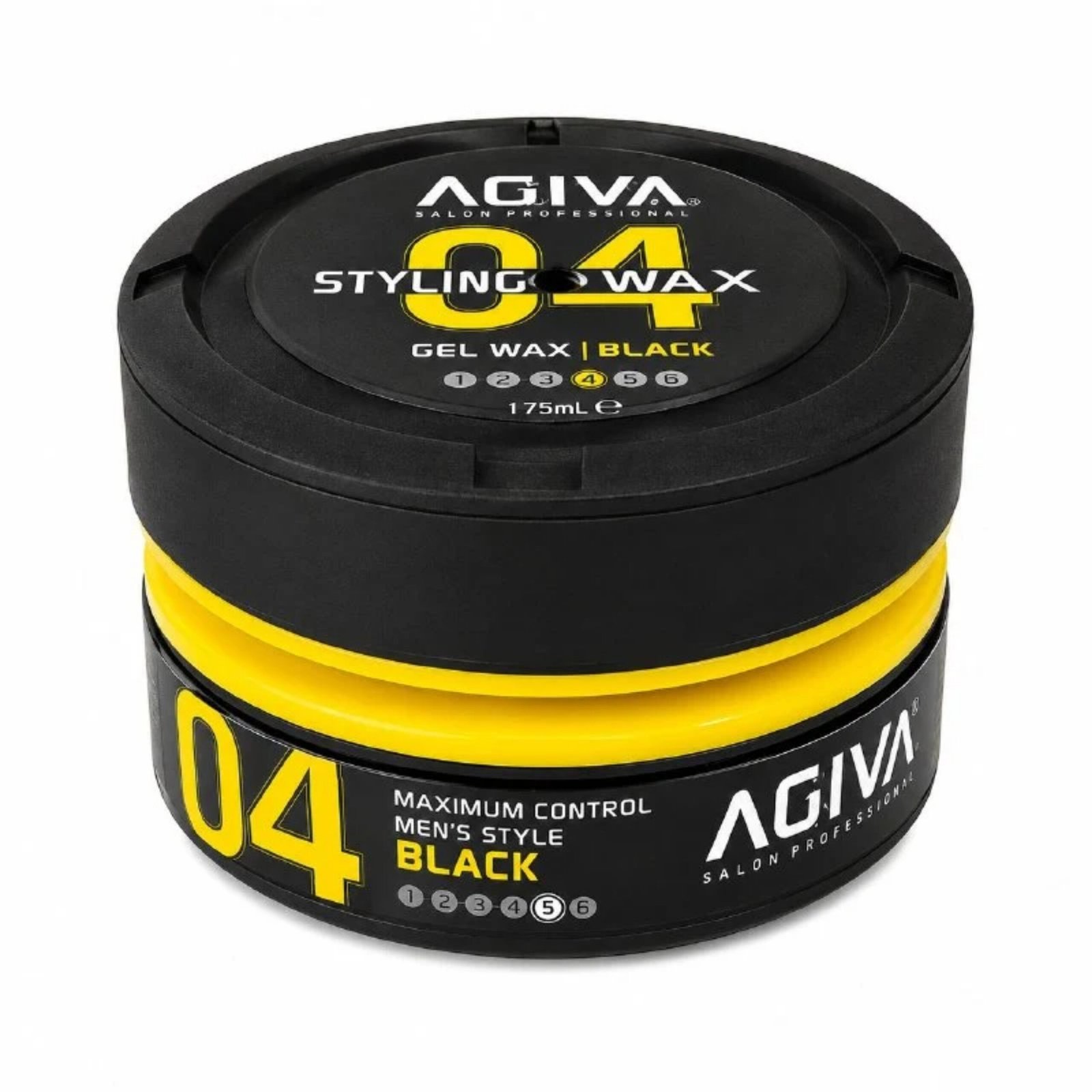 Agiva Cera De Peinar Aqua Gel 04 Black 175 Ml