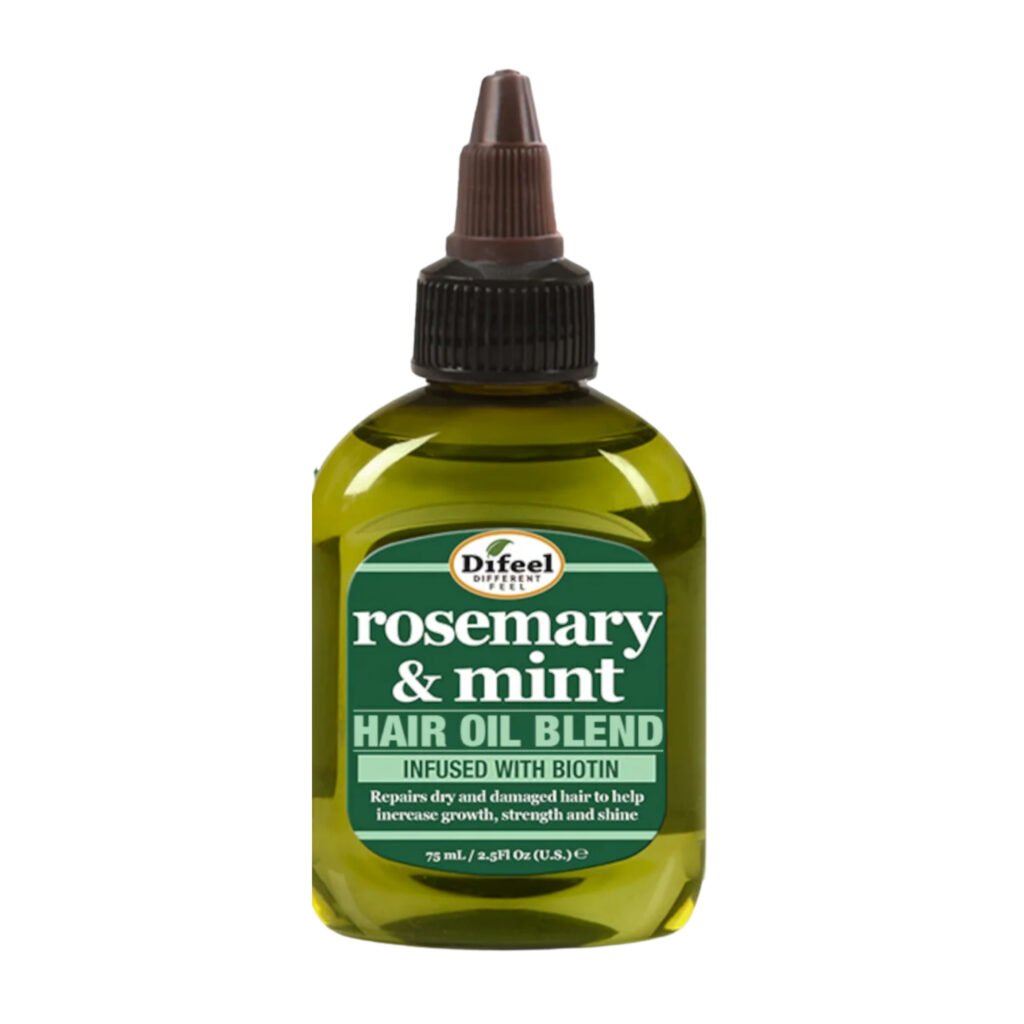 Difeel Aceite Reparador Romero, Menta Y Biotina 2.5 Oz