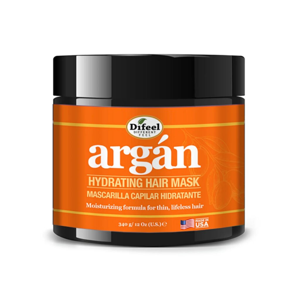 Difeel Mascarilla Hidratante De Argan 12 Oz