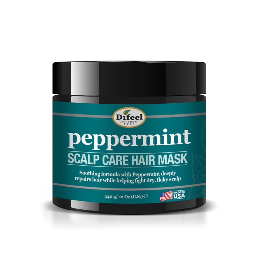 Difeel Mascarilla De Cuidado Capilar De Menta 12 Oz