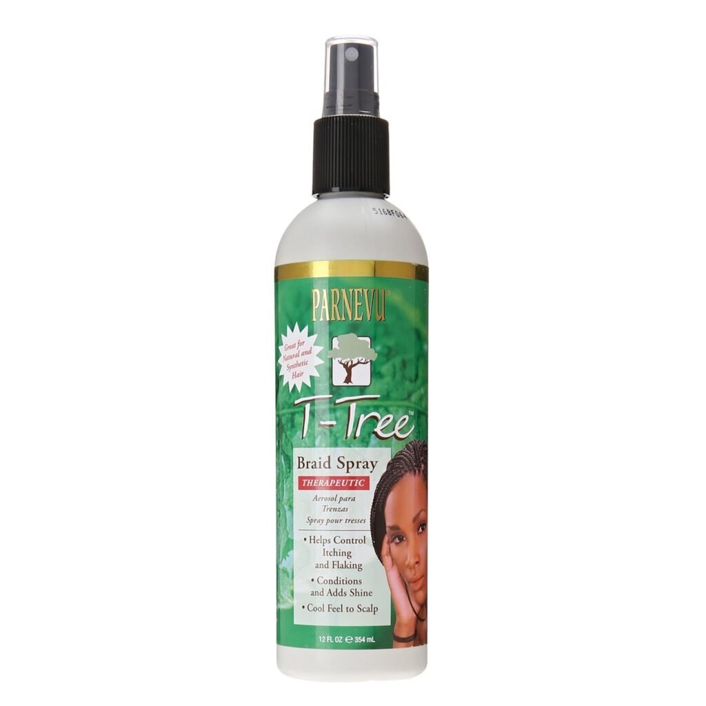 Parnevu T-Tree Spray Acondicionador De Trenzas T-Tree 12 Oz