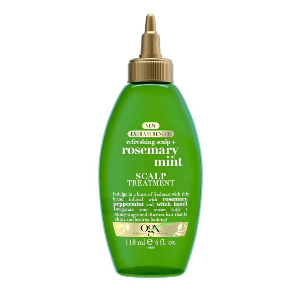 Ogx Tratamiento Extra Fuerte Romero Y Menta 4 Oz