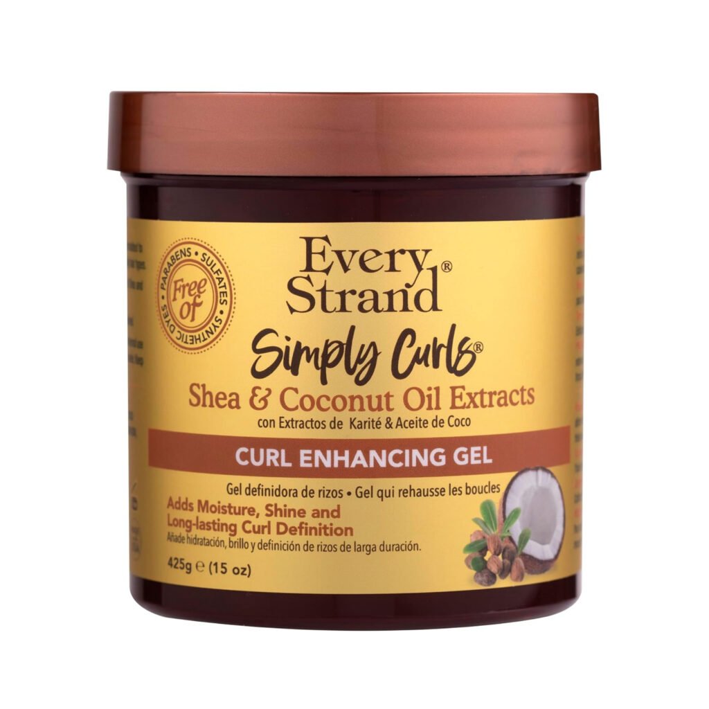 Every Strand Crema Definidora De Rizos Karité Y Coco 15 Oz