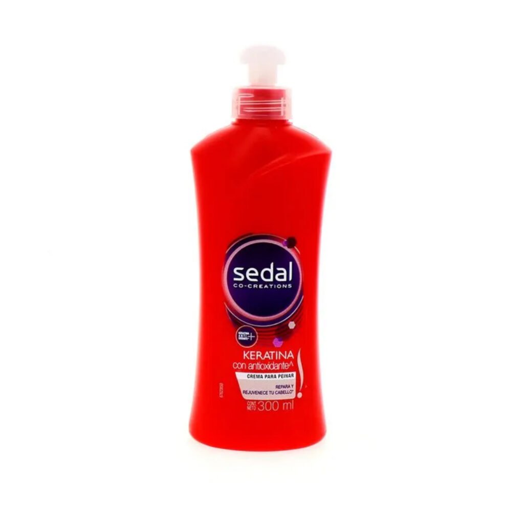 Sedal Crema Para Peinar Keratina 300 Ml